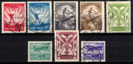 Hongrie 1933 Mi 502-9 (Yv PA 26-33), Obliteré, Sans PA 34 (Mi 510) - Used Stamps