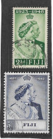 FIJI 1948 SILVER WEDDING SET FINE USED Cat £14 - Fidji (...-1970)