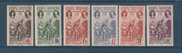 Réunion - YT N° 180 à 185 ** - Neuf Sans Charnière - 1943 - Unused Stamps