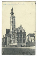 Bruges  Brugge   L'ancienne Académie (Poorterslogie) - Brugge