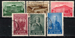 Hongrie 1938 Mi 585-90 (Yv 513-8), Obliteré, - Used Stamps