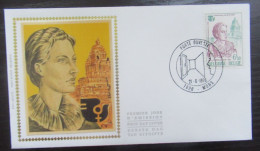 FDC Zijde 1776 'Internationaal Vrouwenjaar' - 1971-1980