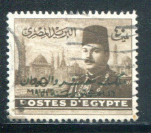 EGYPTE- Y&T N°303- Oblitéré - Oblitérés