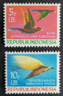 Indonesië - Irian Barat Nrs. 41 + 42 (postfris) - Indonésie