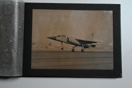 1 Album Dassault 16 Photos Mirage F1,Istres En 1973,Mission Belge, Format Des Photos 14/19 - Aviazione