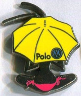 PIN'S VOLKSWAGEN LA POLO >> TRES BEAU DESIGN PIN'S Signé ACABI -SUPER DESIGN -TRES BON ETAT -REF-169I - Volkswagen