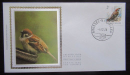 FDC Zijde 2347 'Buzin: Ringmus' - 1981-1990