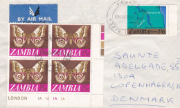 From Zambia To Denmark - 1968 - Zambie (1965-...)