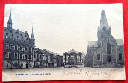 GERAARDSBERGEN -  GRAMMONT -  Groote Markt  -   La Grand' Place  -  1905 - Geraardsbergen