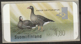 Finland 1990, Postfris MNH, Birds - Machine Labels [ATM]