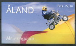Finnland Alandinseln Finland Aland Islands Stamp Booklet Postfrisch/MNH - Youth Activities - Ålandinseln