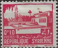 SYRIA 1940 Damascus Museum - 0p.10 - Red MNG - Ungebraucht