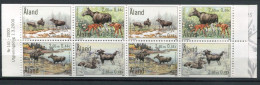 Finnland Alandinseln Finland Aland Islands Stamp Booklet Postfrisch/MNH - Fauna Elk - Ålandinseln