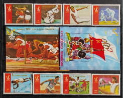 XXII JUEGOS OLIMPICOS MOSCU 80- MICHEL1288/95- MNH** - Äquatorial-Guinea