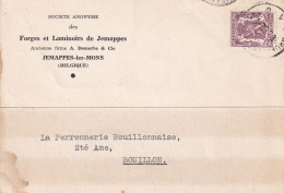 1950 Societe Anonyme Des Forges Et Laminoirs De Jemappes A Demerbe & Cie Jemappes Lez Mons Bouillon Ferronnerie - Covers & Documents