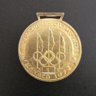 Medaglia Operazione Olimpiadi Monaco Paperino Walt Disney Vintage (357) Come Da Foto Diametro 4,0 Cm - Altri & Non Classificati