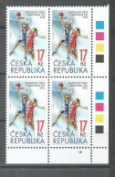 ** 648 Czech Republic World Championship Basketball Women 2010 - Unused Stamps