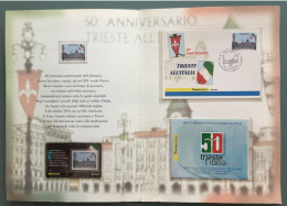 2004 Italia - Folder - Trieste All'Italia - 17 - Presentation Packs