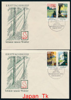 DDR Mi. Nr. 1462-1465 Waldschutz - FDC - Siehe Scan - 1950-1970