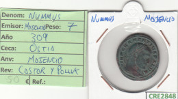 CRE2848 MONEDA ROMANA NUMMUS MAJENCIO VER FOTO - Otros & Sin Clasificación