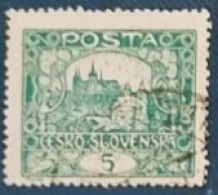 CECOSLOVACCHIA 1918  HRADCANY  5h - Used Stamps