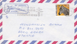 From Zimbabwe To Ethiopia - 1980 - Zimbabwe (1980-...)