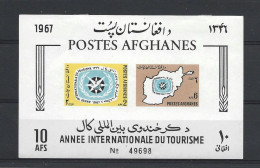 Afghanistan 1967 Int. Year Of Tourism S/S Y.T. BF 51 * - Afghanistan