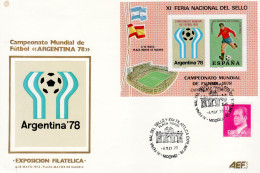 ITALY 1978 COMMEMORATIVE COVER STAMPS EXHIBITION MADRID - 1978 – Argentina