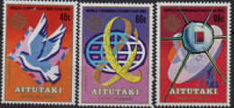 World Communication Year - Année De La Communication 1983 XXX - Aitutaki