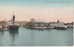 CANADA - Bay Street Wharf TORONTO - Very Good Shipping View Etc 1910 - Toronto