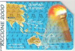 TELECOM - OLIMPIADI DI SIDNEY - NUOVA -  LIRE 2000  - GOLDEN  1274 - Pubbliche Figurate Ordinarie