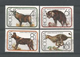 Rhodesia 1976 Animals Y.T. 274/277 (0) - Rhodésie (1964-1980)