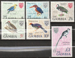 Gambia 1966, Postfris MNH, Birds (high Values) - Gambia (1965-...)