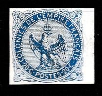 Colonies Générales - 4 - 20c Bleu Type Aigle - Bord De Feuille - Neuf N* (trace Légère) - Superbe - Aquila Imperiale