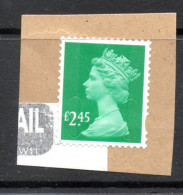 UK, GB, Great Britain, Used, Queen Elizabeth 2,45 Not Canceled - Gebraucht