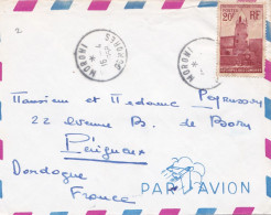 From Comoros To France - 1958 - Brieven En Documenten
