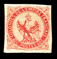 Colonies Générales - 5 - 40c Vermillon Type Aigle - Neuf N* (gomme Perturbée) - Très Beau - Águila Imperial