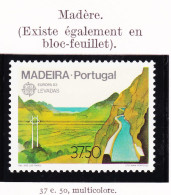 28257 / CEPT EUROPA 1983 MADEIRA Portugal LEVADAS Yvert-Tellier N° 89 Michel N° 84 ** MNH C.E.P.T - 1983