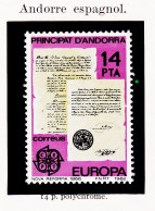 28245 / CEPT EUROPA 1982 Principat D'ANDORRA Principauté Andorre Yvert-Tellier N° 146 ** MNH C.E.P.T - 1982