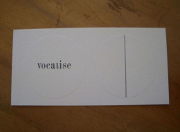 Carte Shiseido Vocalise - Modern (ab 1961)