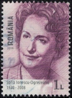 Roumanie 2018 Oblitéré Used Sofia Ionescu Ogrezeanu Neurochirurgien Y&T RO 6307 SU - Used Stamps