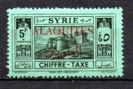 Col41 Colonies Alaouites Taxe N° 10 Neuf X MH Cote  5,50 € - Unused Stamps