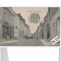 89 . Yonne : Seignelay : La Rue Gathelot . - Seignelay