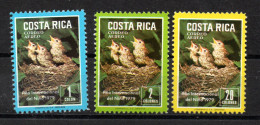 Costa Rica 1979 Satz 1029/31 Vogel/Jahr Des Kindes Postfrisch - Costa Rica
