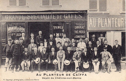 DEPT 51 AU PLANTEUR DE CAIFFA DEPOT DE CHALON SUR MARNE BELLE ANIMATION 9X14 REIMPRESSION DE CARTES ANCIENNES - Châlons-sur-Marne