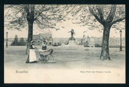 CPA - Carte Postale - Belgique - Bruxelles - Rond Point De L'Avenue Louise (CP24337OK) - Prachtstraßen, Boulevards