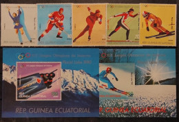 JUEGOS OLIMPICOS DE INVIERNO - PLACID LAKE  USA 1980 - Äquatorial-Guinea