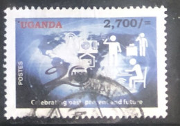 Uganda 2018 Communication 2700sh (high Value) Fine Used - Ouganda (1962-...)