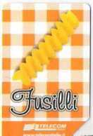 TELECOM - W LA PASTA - FUSILLI - NUOVA -  LIRE 10000 - GOLDEN  1296 - Public Practical Advertising