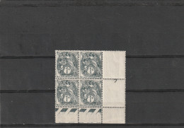 ///   FRANCE ///      Bloc De 4 Type Blanc -- Avec Millesime 7  ** 1 Ct - ....-1929